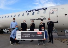 Wieder Lufthansa- Flüge vom FMO nach Frankfurt