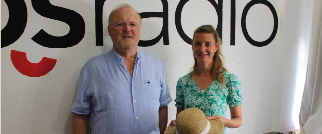 Historischer Markt Bad Essen Marktmeister Robert Wellmann und Verena Morris © OS-Radio_Titel