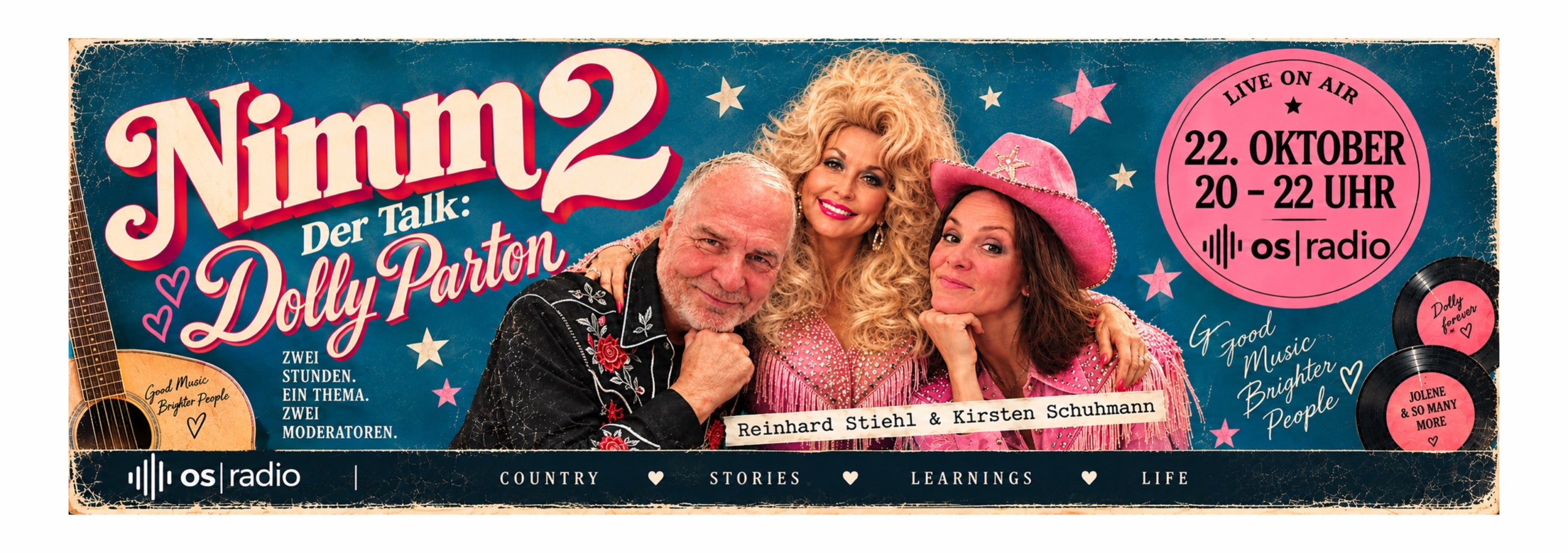 Nimm Zwei, der Talk: zwei Stunden, ein Thema, zwei Moderatoren. - Heute